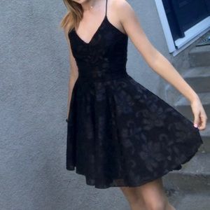 Va Va Voom Black Lace Dress